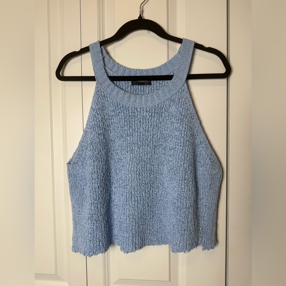 J.Crew Knit Halter Crop Tank